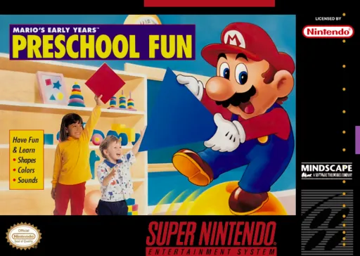 Mario's Early Years - Preschool Fun (USA)